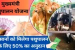 किसानों को दिया जा रहा पशुपालन के लिए 50% का अनुदान